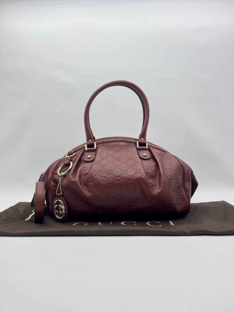 Gucci Sukey GG Canvas Red GHW