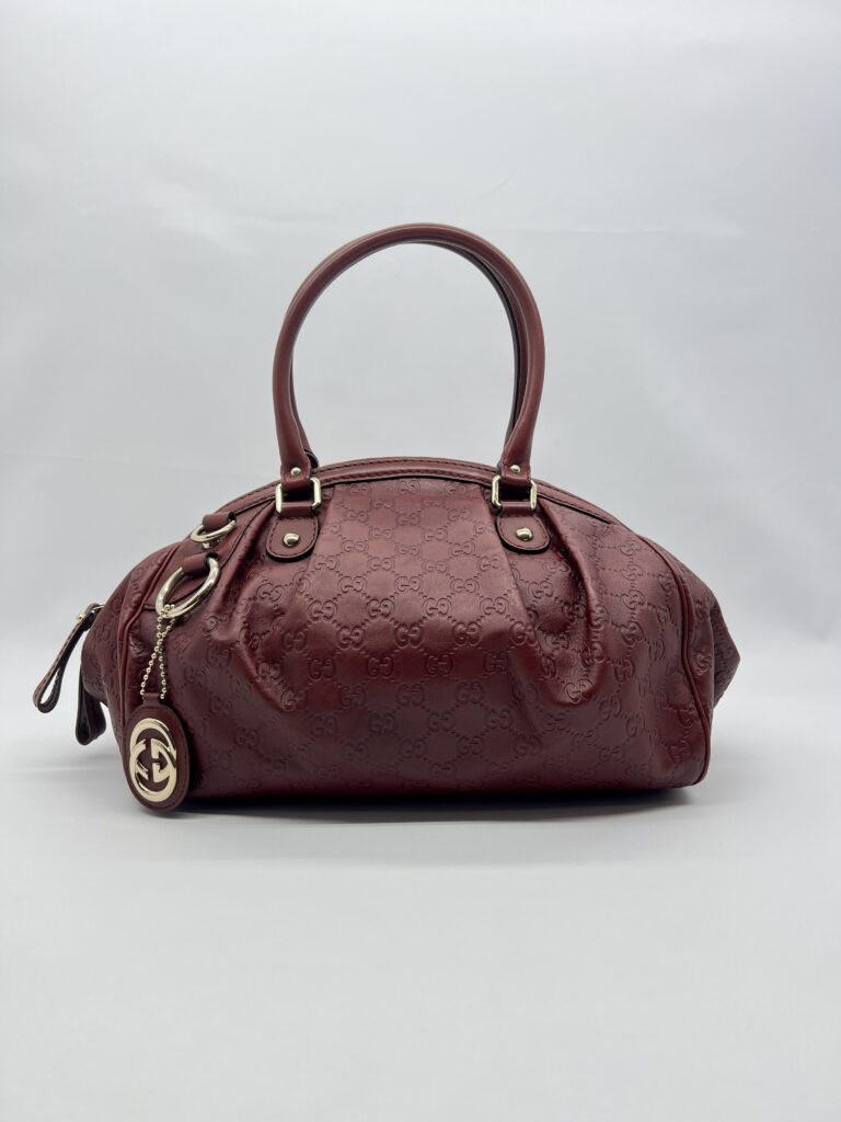 Gucci Sukey GG Canvas Red GHW