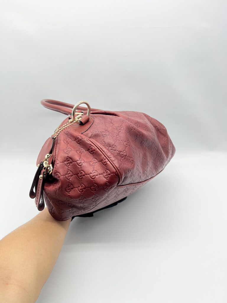 Gucci Sukey GG Canvas Red GHW