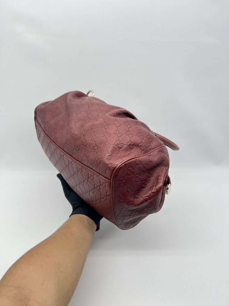 Gucci Sukey GG Canvas Red GHW