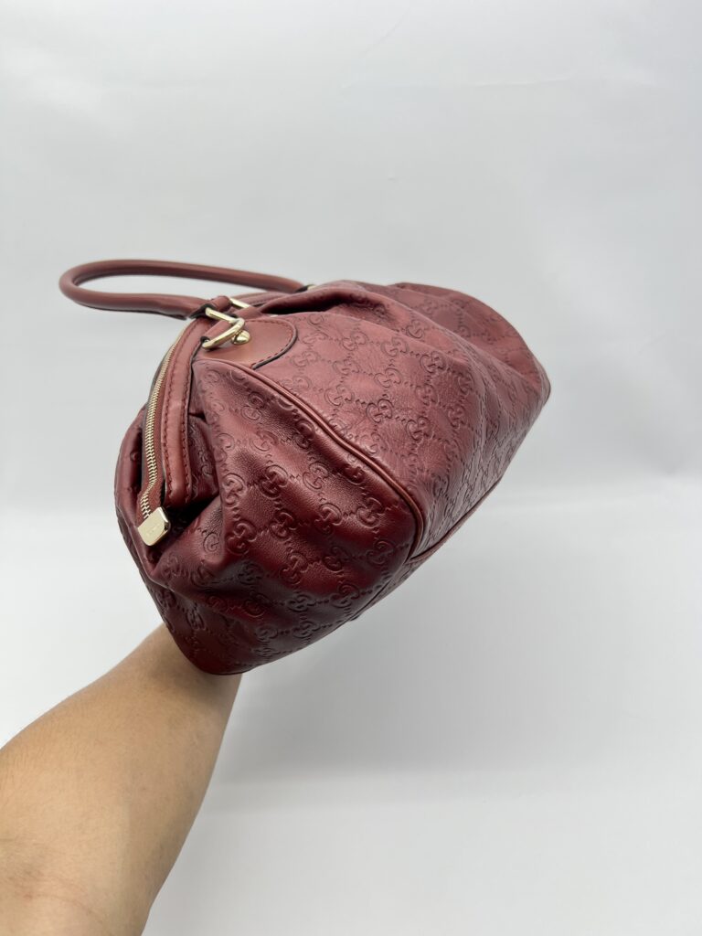 Gucci Sukey GG Canvas Red GHW