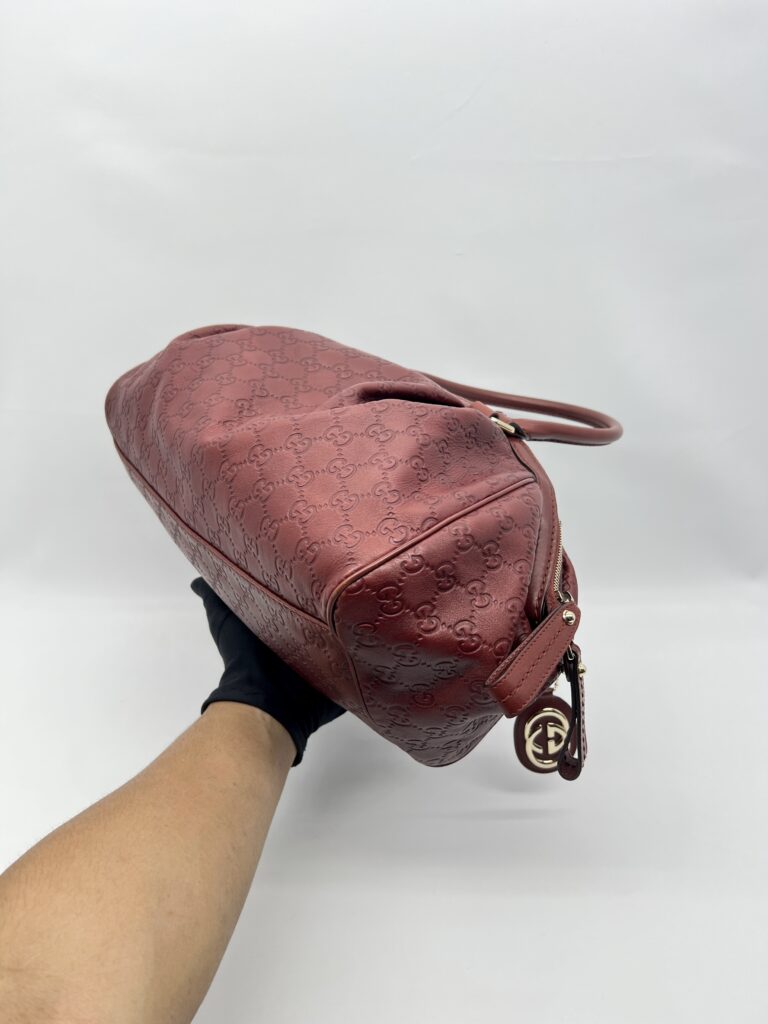 Gucci Sukey GG Canvas Red GHW