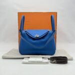 Hermes Lindy 26 Evercolor Bleu Hydra PHW