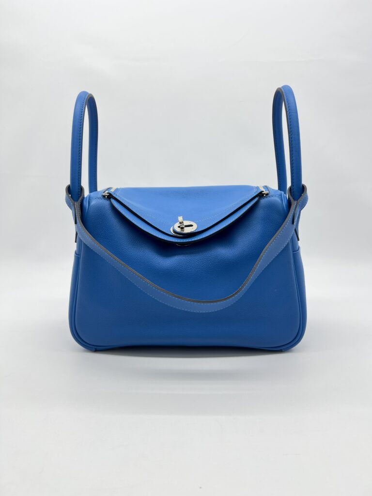 Hermes Lindy 26 Evercolor Bleu Hydra PHW