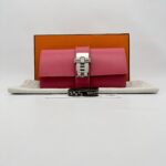 Hermes Pochette Medor 23 Tadelakt Rose Lipstick PHW