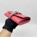 Hermes Pochette Medor 23 Tadelakt Rose Lipstick PHW