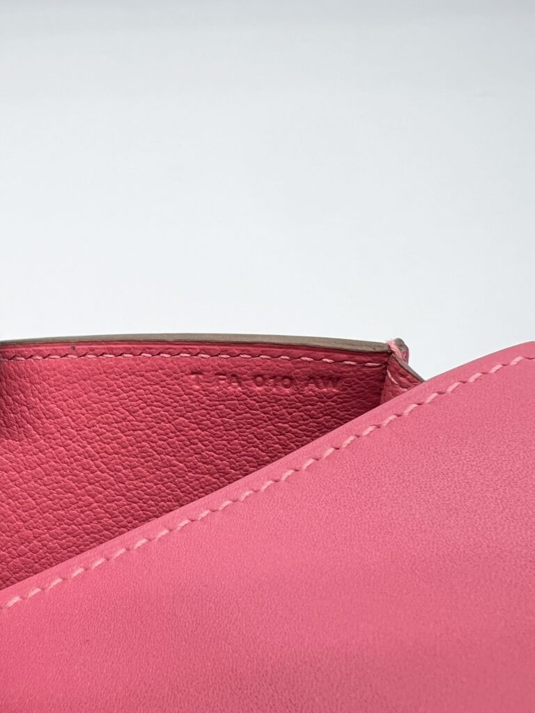Hermes Pochette Medor 23 Tadelakt Rose Lipstick PHW