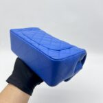 Chanel Mini Rectangular Lambskin Blue GHW