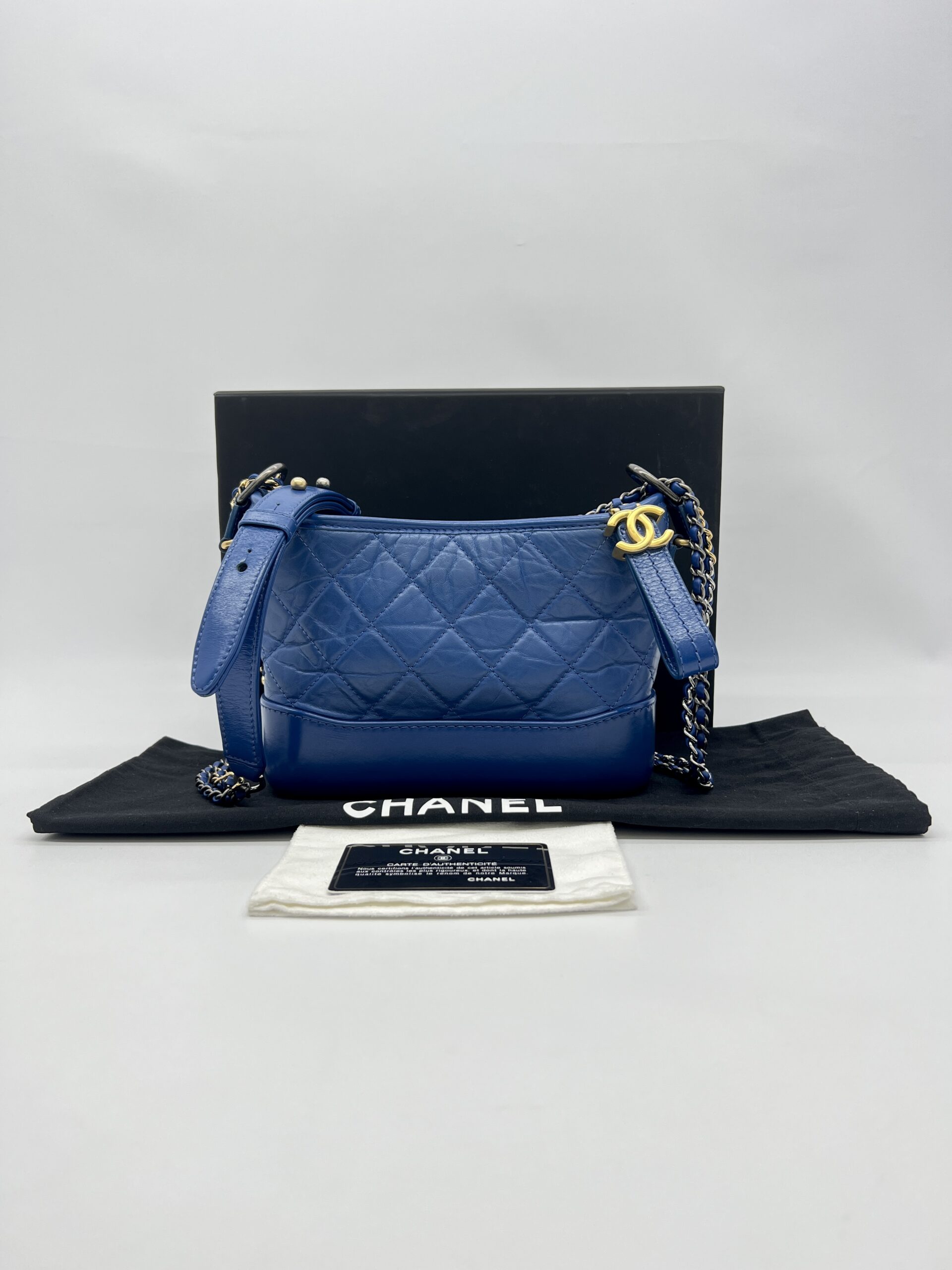Chanel Gabrielle Small Blue