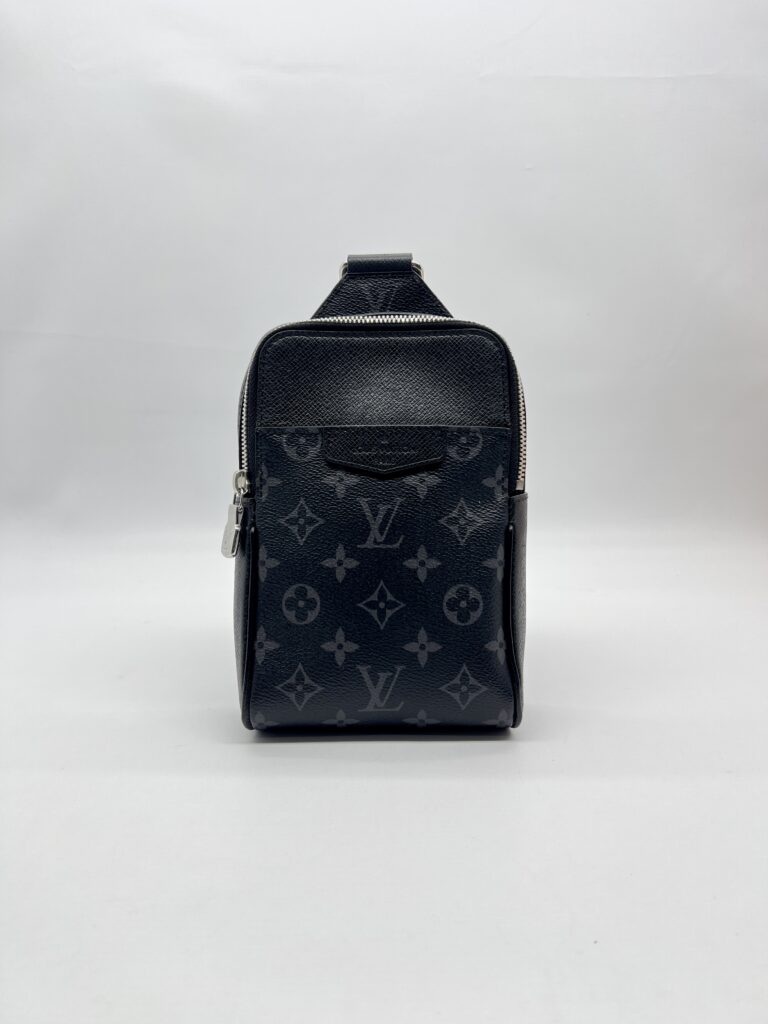 Louis Vuitton Outdoor Slingbag Taigarama Noir Monogram Eclipse SHW