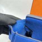 Hermes Birkin 25 Togo Bleu Zellige Gold Hardware
