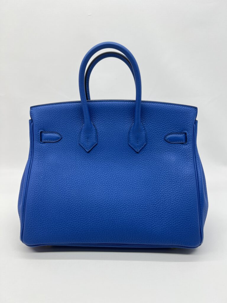 Hermes Birkin 25 Togo Bleu Zellige Gold Hardware