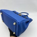 Hermes Birkin 25 Togo Bleu Zellige Gold Hardware