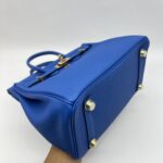 Hermes Birkin 25 Togo Bleu Zellige Gold Hardware