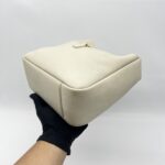 Saint Laurent Hobo LE 5 A 7 Supple Small Ivory GHW
