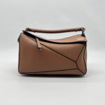 Loewe Puzzle Small Tan GHW