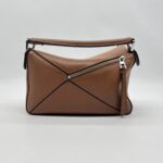 Loewe Puzzle Small Tan GHW