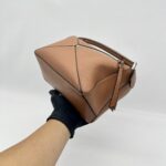 Loewe Puzzle Small Tan GHW