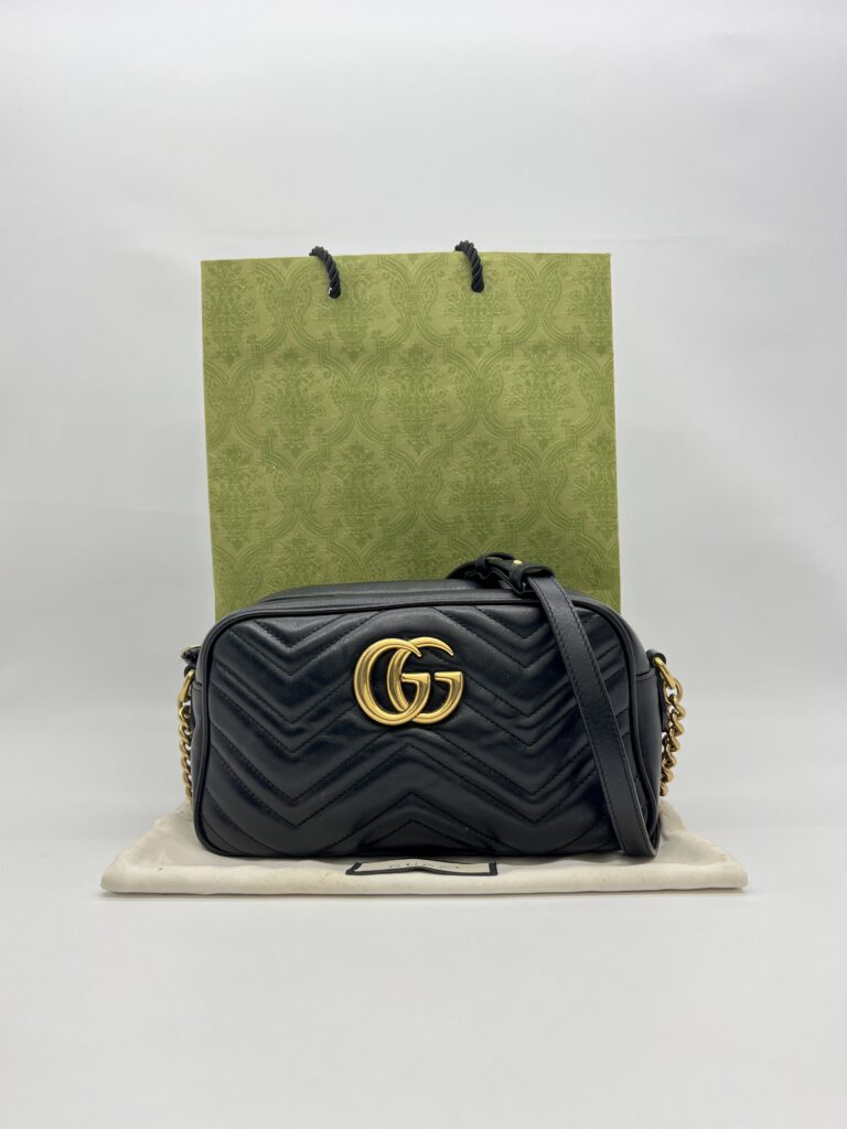 Gucci Marmont Camera Small Black GHW