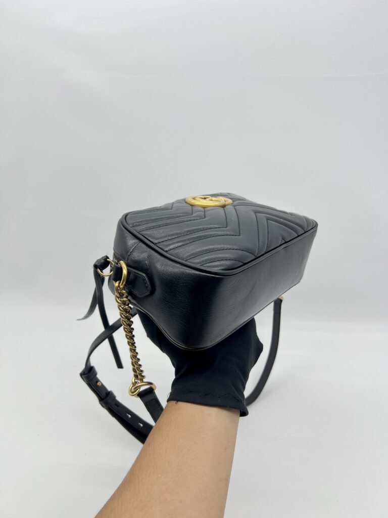 Gucci Marmont Camera Small Black GHW