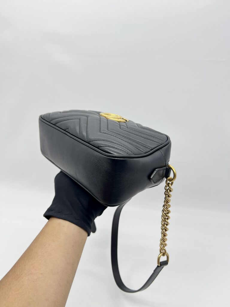 Gucci Marmont Camera Small Black GHW