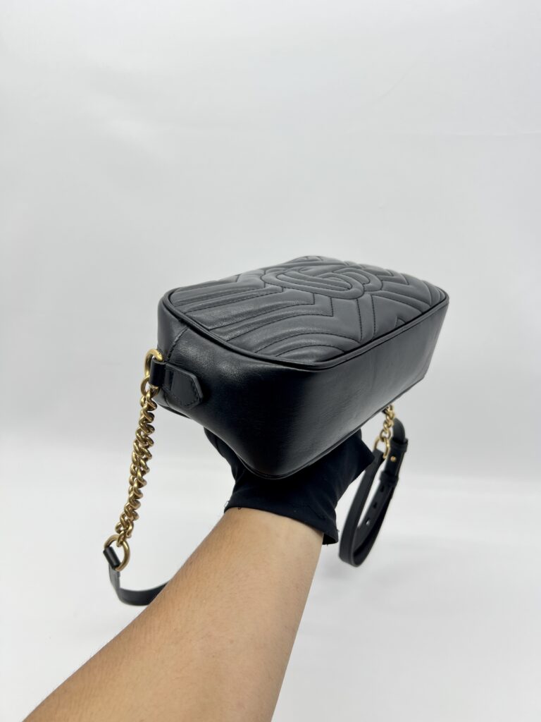 Gucci Marmont Camera Small Black GHW