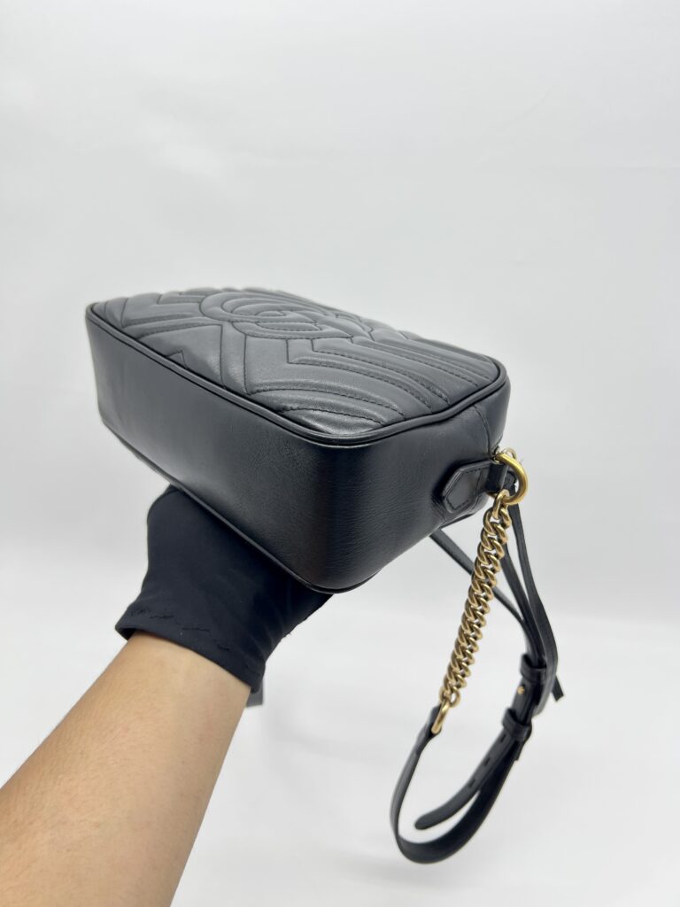 Gucci Marmont Camera Small Black GHW