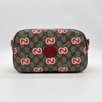 Gucci Apple Camera Bag Canvas Supreme Red GHW
