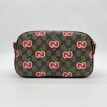 Gucci Apple Camera Bag Canvas Supreme Red GHW