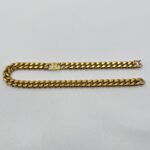 Celine Triomphe Gourmette Necklace Gold
