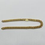 Celine Triomphe Gourmette Necklace Gold