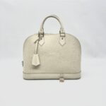 Louis Vuitton Alma PM Epi White SHW