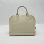 Louis Vuitton Alma PM Epi White SHW