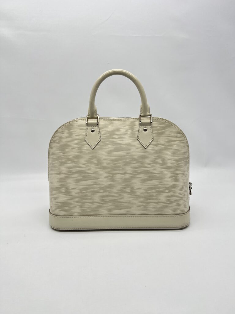 Louis Vuitton Alma PM Epi White SHW