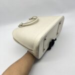 Louis Vuitton Alma PM Epi White SHW