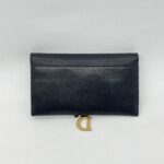 Dior Saddle Chain WOC Black GHW