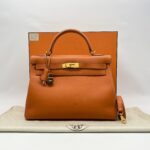 Hermes Kelly 32 Swift Orange GHW