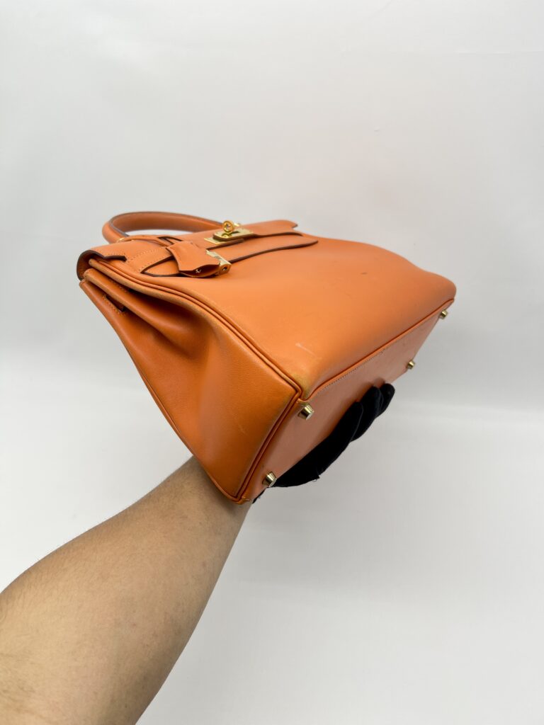 Hermes Kelly 32 Swift Orange GHW