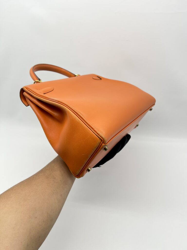 Hermes Kelly 32 Swift Orange GHW