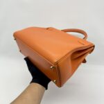 Hermes Kelly 32 Swift Orange GHW