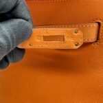 Hermes Kelly 32 Swift Orange GHW
