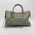 Balenciaga Small City Edge Mink Grey SHW