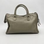 Balenciaga Small City Edge Mink Grey SHW