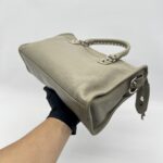 Balenciaga Small City Edge Mink Grey SHW