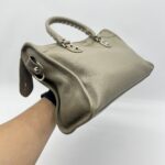 Balenciaga Small City Edge Mink Grey SHW
