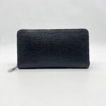 Louis Vuitton Zippy Organizer Wallet Epi Black SHW
