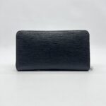 Louis Vuitton Zippy Organizer Wallet Epi Black SHW