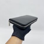 Louis Vuitton Zippy Organizer Wallet Epi Black SHW