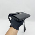 Hermes Sac Clic 16 Chevre Mysore Noir PHW