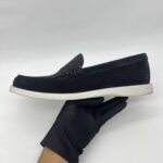 Dior Granville Loafer Black Suide Oblique Jacquard